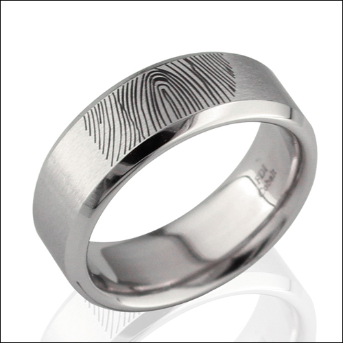 Adding a Finger Print to a Ring with Laser Engraving