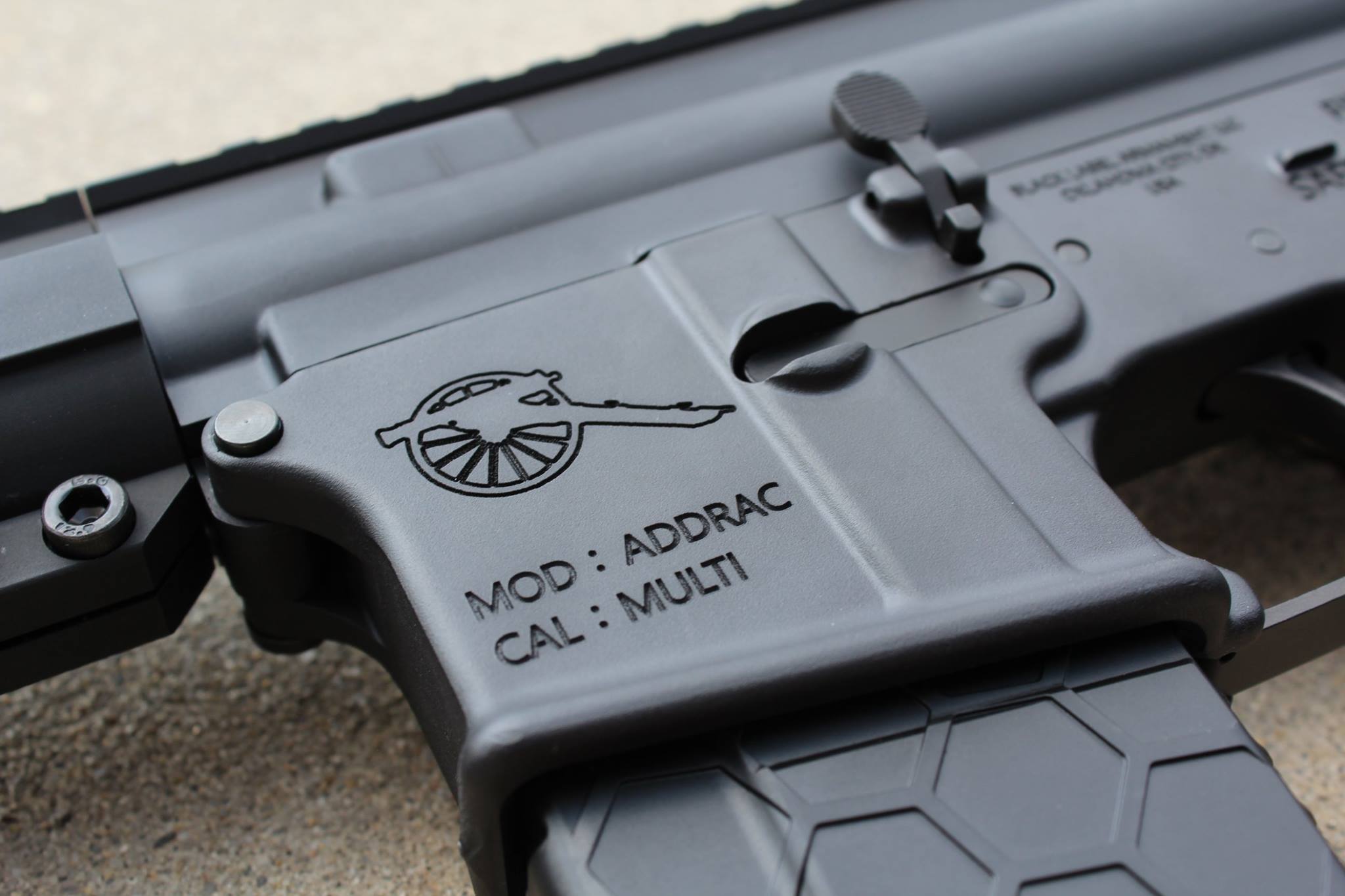 Engraving wtih Lasers on Guns