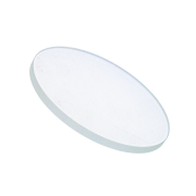 A single round glass disk.