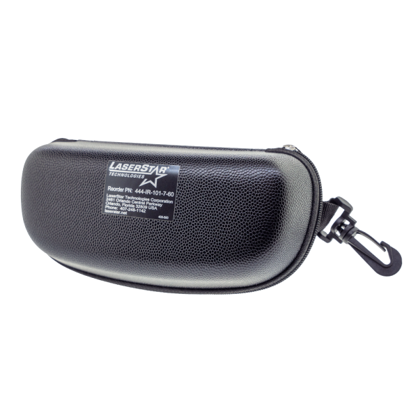 A leather glasses case.