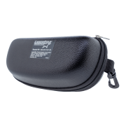 A leather glasses case.