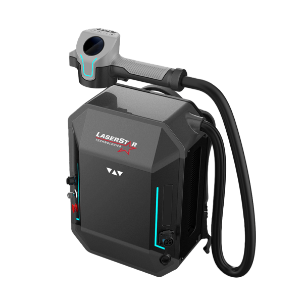 LaserStar® Hybrid Backpack Laser Cleaner+Marker (120W) 2 Handheld 4101 PRIMARY