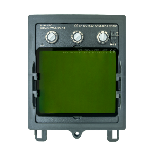 Helmet, Auto-Darkening - IR Laser Safety - (OD 8+/ VLT 4%) 5 444 IR 108H 8 4 Welding Helmet IR Laser Safety ADFOnly