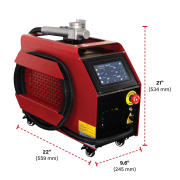 LaserStar® 300W Pulse Laser Cleaning Machine - Image 2